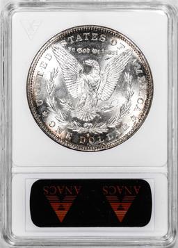1889-S $1 Morgan Silver Dollar Coin ANACS MS62 Old Soap Box Holder