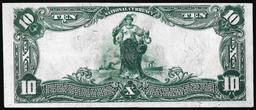 1902 $10 First National Bank of New York, NY CH# 29 National Currency Note Red Seal