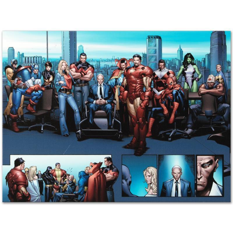 Marvel Comics "House Of M Mgc #1" Limited Edition Giclee On Canvas
