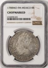 1788MO FM Mexico 8 Reales Silver Coin NGC Chopmarked