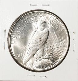 1935 $1 Peace Silver Dollar Coin