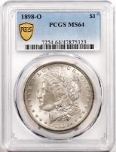 1898-O $1 Morgan Silver Dollar Coin PCGS MS64