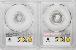 Lot of 2018-Mo Mexico Proof 1/20 and 1/10 oz Silver Libertad Coins PCGS PR69DCAM