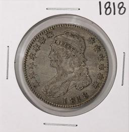 1818 Capped Bust Half Dollar Coin
