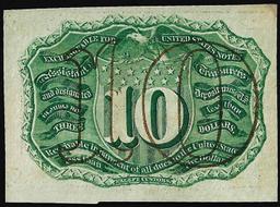 March 3, 1863 Second Issue Ten Cents Fractional Currency Note