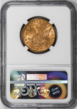 1894 $10 Liberty Head Eagle Gold Coin NGC MS61