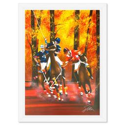 Victor Spahn "Polo" Limited Edition Lithograph on Paper