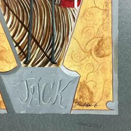 Tricia Buchanan-Benson "Jack" Limited Edition Giclee on Canvas