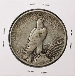 1921 $1 Peace Silver Dollar Coin