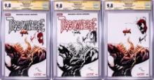 Lot of (3) Counterpoint Tiggomverse #1 Signed by Marat Mychaels CGC 9.8