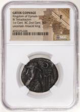 Kingdom of Elymals 1st Cent. BC-2nd Cent. AD Bi Tetradrachm Ancient Coin NGC F