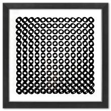 Victor Vasarely (1908-1997) Print Mixed Media On Board