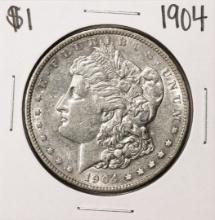 1904 $1 Morgan Silver Dollar Coin