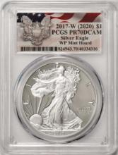 2017-W $1 Proof American Silver Eagle Coin PCGS PR70DCAM WP Mint Hoard