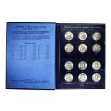 1948-1963 Franklin Half Dollar Set in Whitman Book