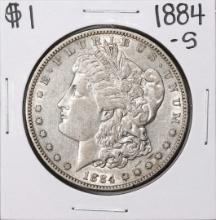 1884-S $1 Morgan Silver Dollar Coin