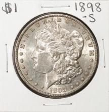 1898-S $1 Morgan Silver Dollar Coin