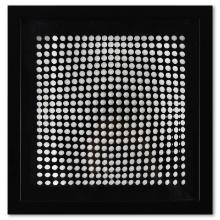 Victor Vasarely (1908-1997) Print Mixed Media On Board