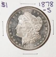 1878-S $1 Morgan Silver Dollar Coin