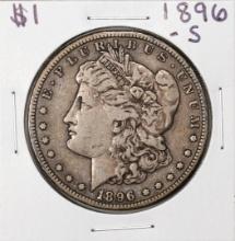 1896-S $1 Morgan Silver Dollar Coin