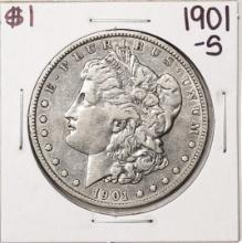 1901-S $1 Morgan Silver Dollar Coin