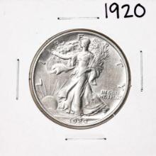 1920 Walking Liberty Half Dollar Coin