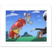 Looney Tunes "Caddy with a Tattitude" Limited Edition Giclee on Paper