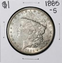 1885-S $1 Morgan Silver Dollar Coin