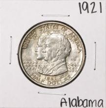 1921 Alabama 2X2 Centennial Commemorative Half Dollar Coin