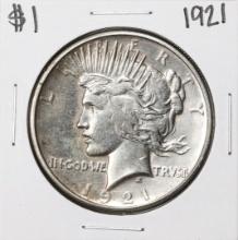 1921 $1 Peace Silver Dollar Coin