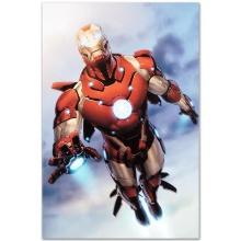 Marvel Comics "Invincible Iron Man #25" Limited Edition Giclee On Canvas