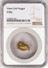 8.88 Gram Yukon Gold Nugget NGC Graded