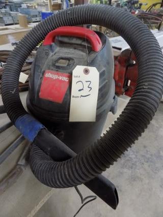 (2) Shrink Wrap Holders & Small Shop Vac, Needs Brushes, One Price For All