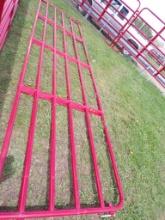 New 16' Red Livestock Gate (5405)