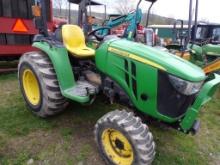 John Deere 3025E, 4 WD Compact, Dsl. Hydro, 3 PT PTO, 4730 Hours, ROPS (541