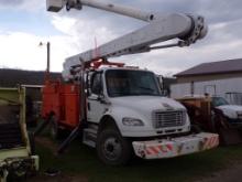 2009 Freightliner Business Class M2 Bucket Truck, Altec 55' Boom, Reading B