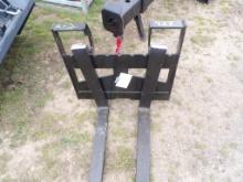 New Narrow Quick Hitch Pallet Fork, M/N SSPE  (4611)