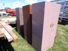 (3) Metal 2 Door Cabinets (5311)