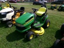 John Deere LA115 with 42'' Deck, 19.5 HP, Hydro, Ser # 094626 (5060)