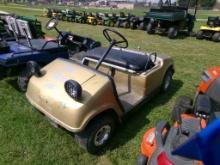 Gold Yamaha Gas Powered Golf Cart, Runs (5391)