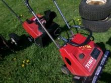 (2)Toro 2 Stroke Snow Blowers, (1) Runs, (1) Needs Gas Tank Work (5302)