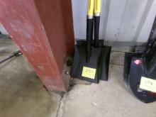 (3) New Square Point Shovels (2797)