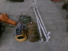 Air Tank Compressor, Boat Seats and Ladder Racks (3109