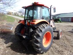 Kubota M8540 2 WD Tractor, Full Cab, Dual Remotes, 3 PT PTO, Good Rubber, S