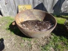 44'' Cast Iron Pot (Driveway Antiques)