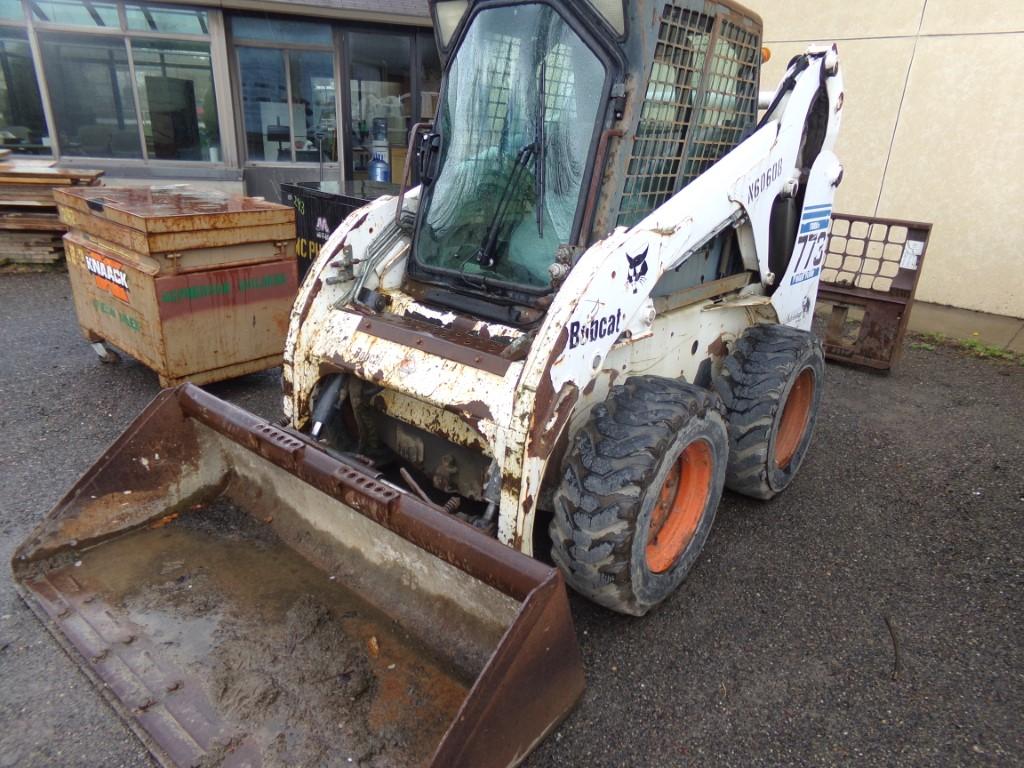 Bobcat 773 Skid Steer Loader With 67'' Bucker, Hi Flo, 3107 Hours, s/n51901