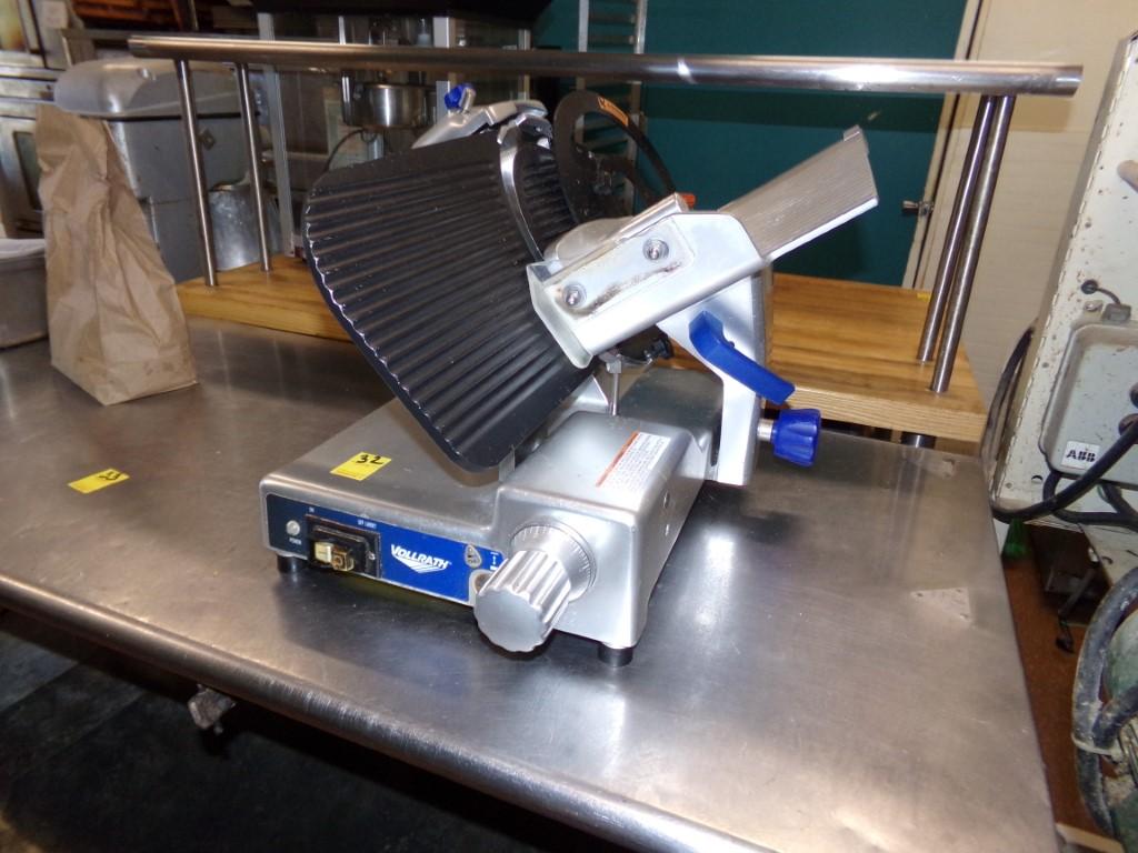 Vellrath 40952 Stainless Steel Commercial Meat Slicer, Like New