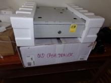 Old, Off-White Cash Drawer (Inside)