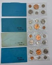 1976, 1979, 1980, 1983 Denver Mint Souvenir Set. (4 sets total)