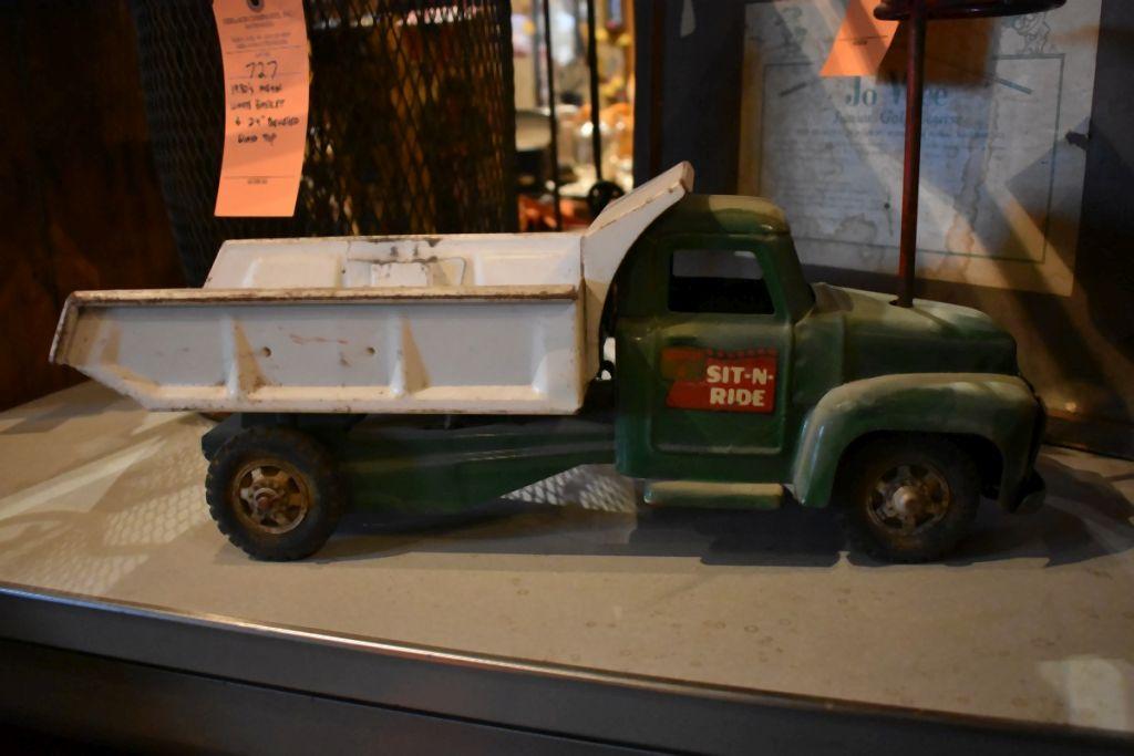 VINTAGE SIT-N-RIDE BUDDY "L" DUMP TRUCK